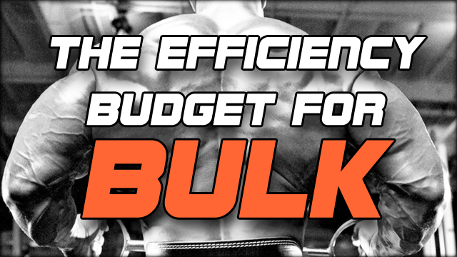 The efficiency budget for BULK, มื้ออาหารแบบประหยัดงบสำหรับคนที่ต้องการเพิ่มมวลกล้ามเนื้อและเพิ่มน้ำหนัก